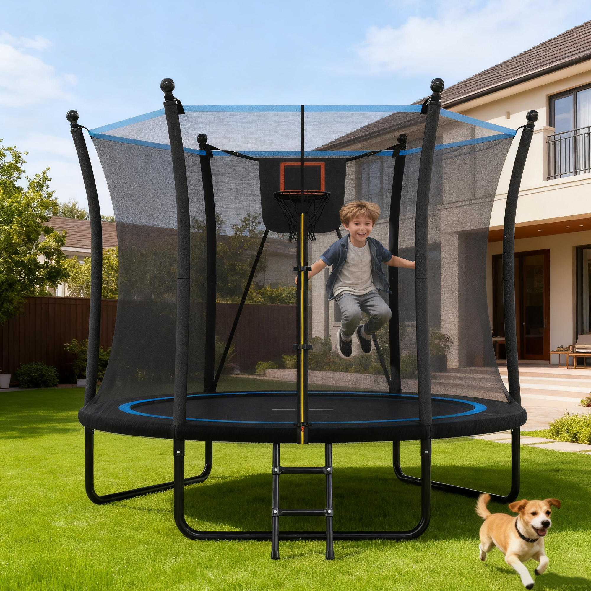 Kids Outdoor Yard Equipment - Kids Outdoor Playset Durable Backyard Playground