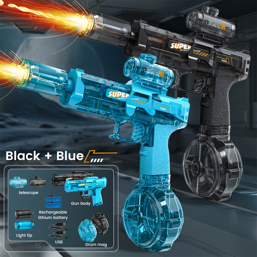 Kids Outdoor Lights - Electric Water Gun Children Simulated Flame