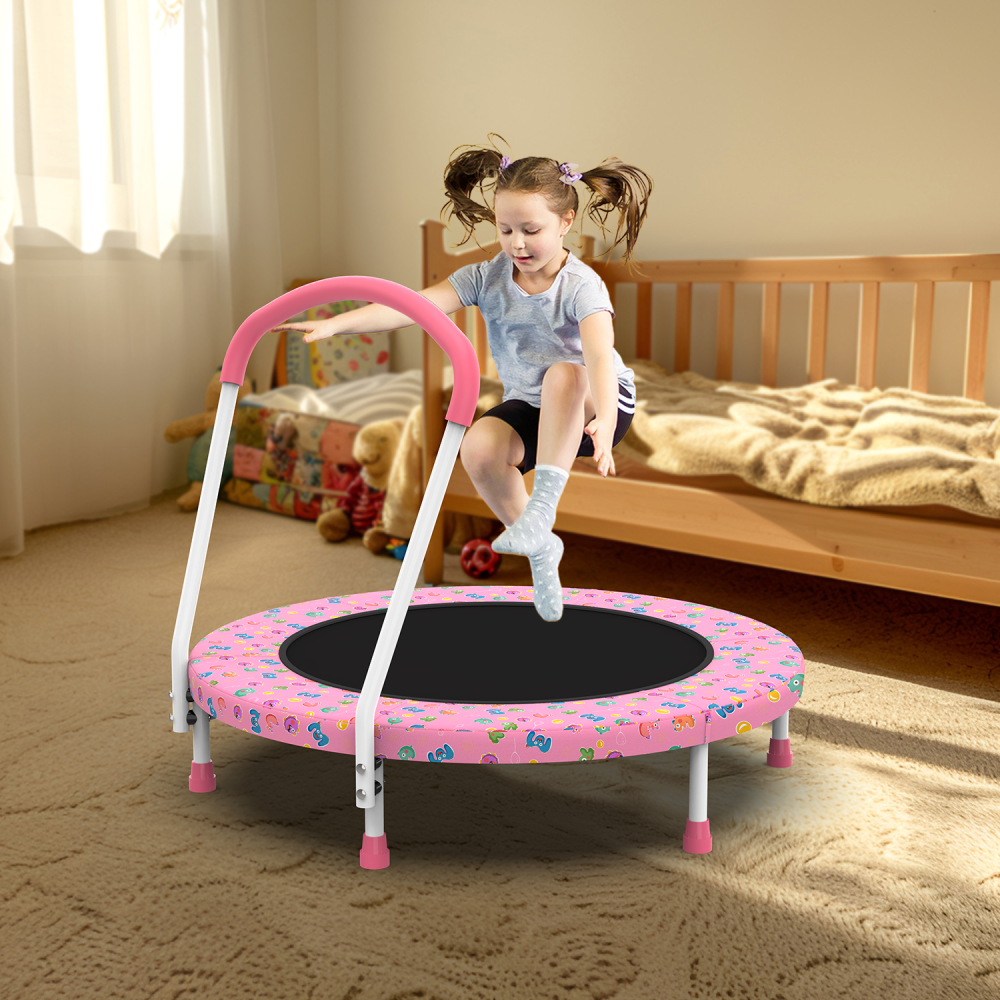 Kids Outdoor Trampoline - 36 - inch Mini Trampoline for