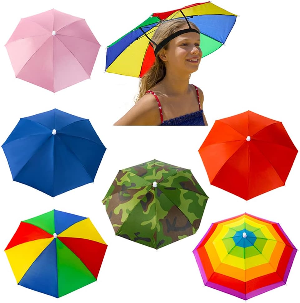 Rainbow Umbrella Hat for Kids  – обзор и цена Kids Outdoor Umbrella
