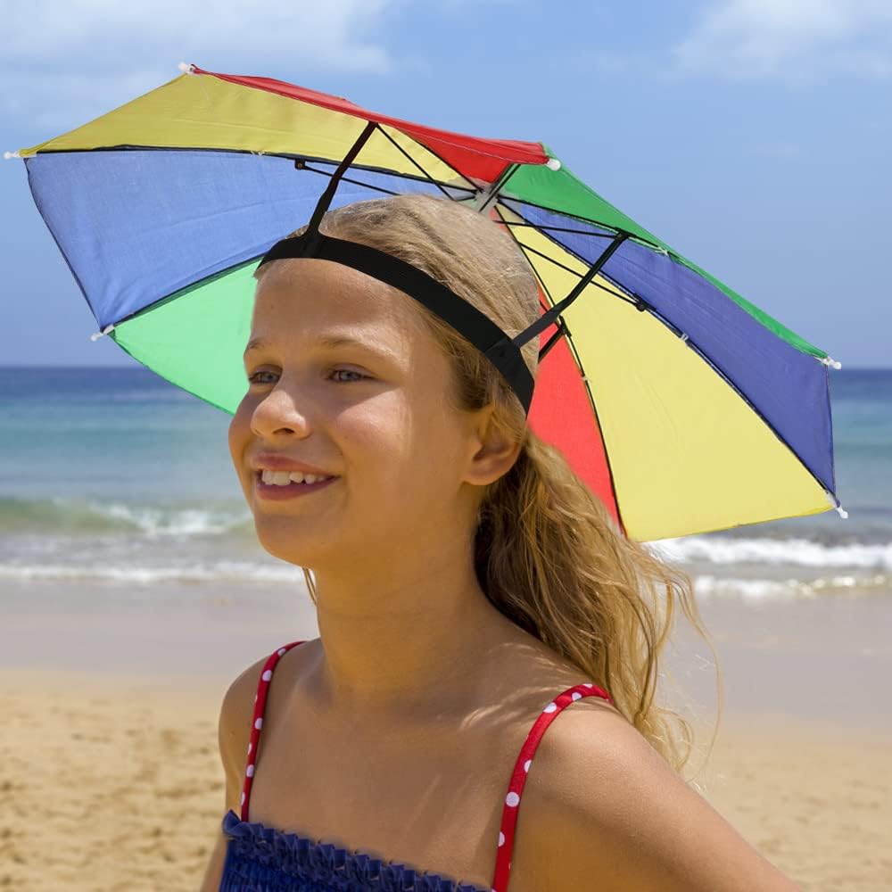 Rainbow Umbrella Hat for Kids  – обзор и цена Kids Outdoor Umbrella