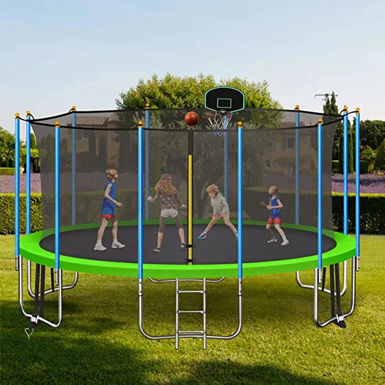 #For 14FT Round Springless Tra – обзор и цена Kids Outdoor Trampoline