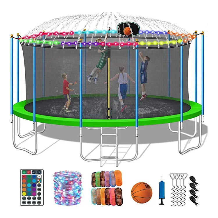 #For 14FT Round Springless Tra – обзор и цена Kids Outdoor Trampoline