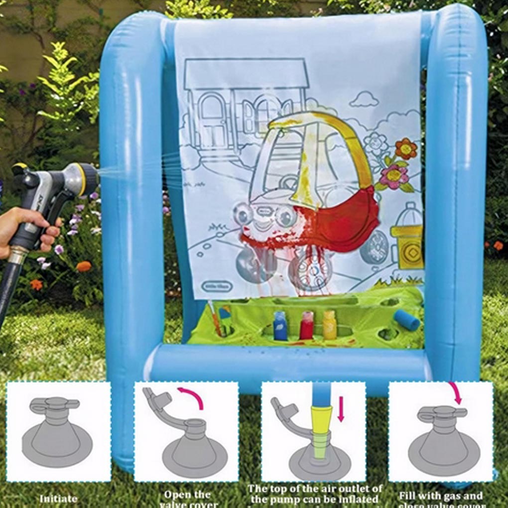 PVC Portable Outdoor Easel Ver – обзор и цена Kids Outdoor Easel