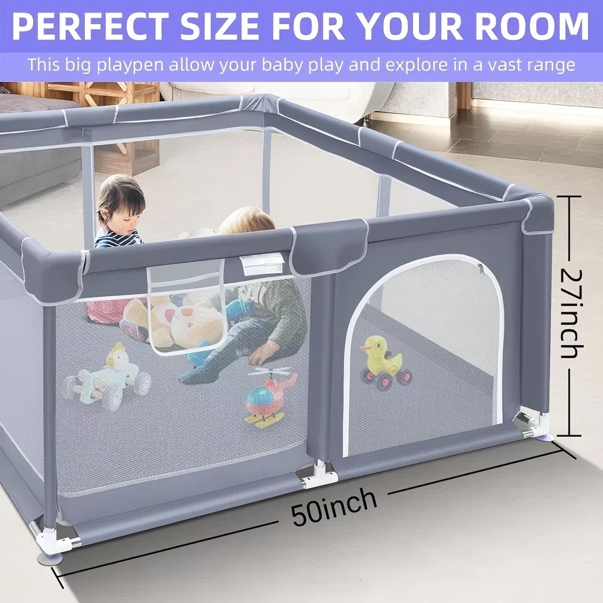 Baby Playpen, Extra Large Play – обзор и цена Kids Outdoor Fence