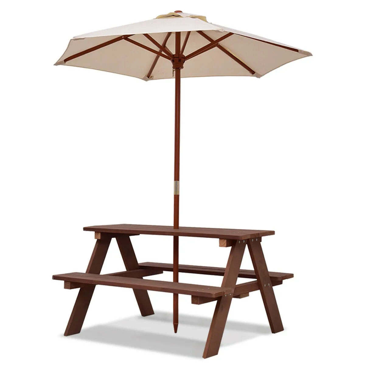 Children Outdoor 4 Seat Kids P – обзор и цена Kids Outdoor Table With Umbrella