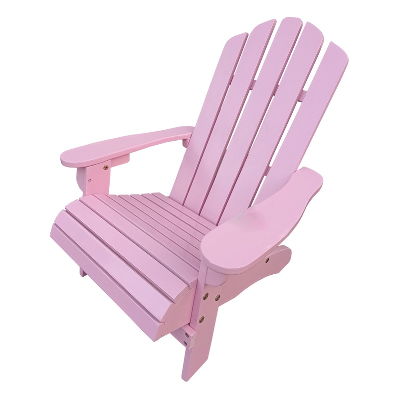 Pink Indoor Outdoor Wood Adiro – обзор и цена Kids Outdoor Adirondack Chair