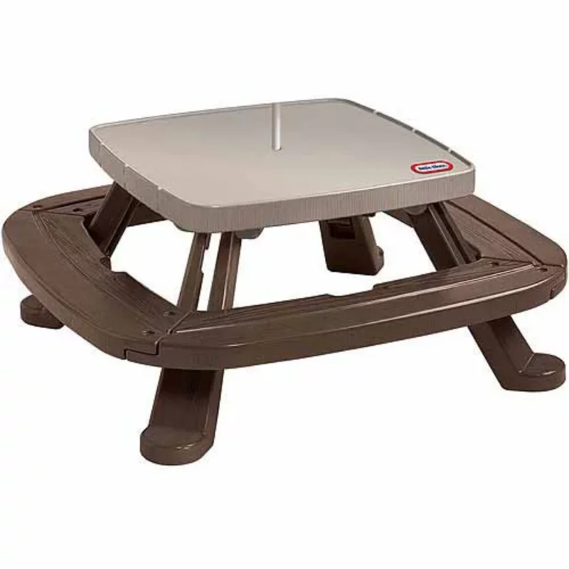 Outdoor  Kids Picnic Table Toy – обзор и цена Kids Outdoor Table And Chairs With Umbrella