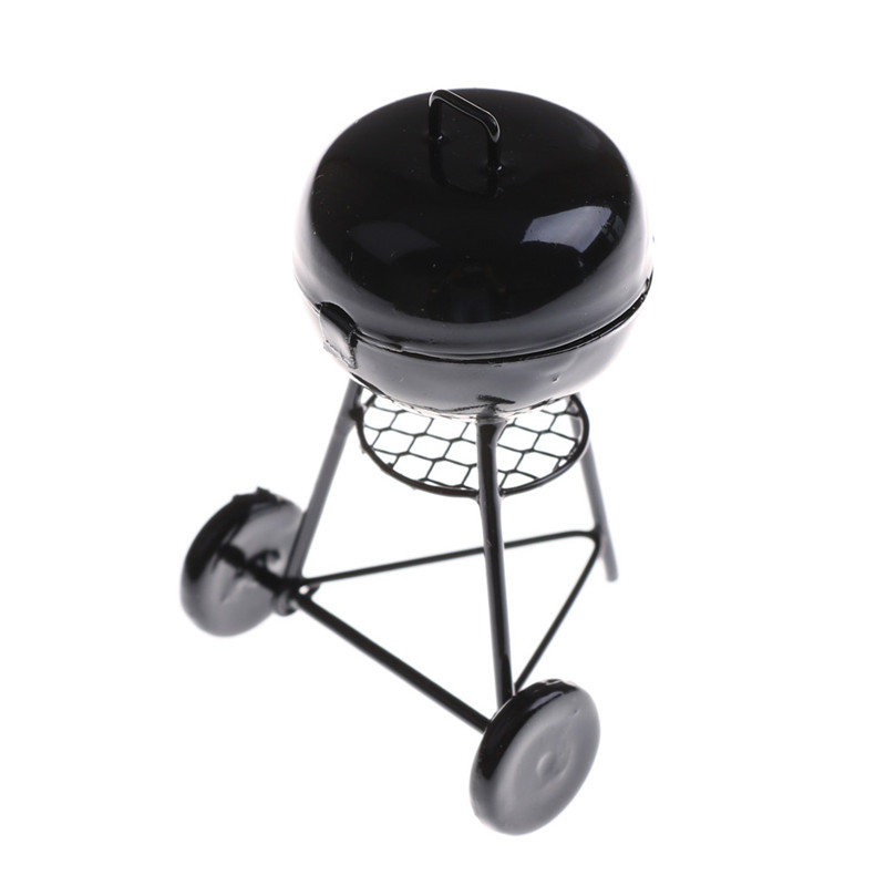 1:12 Dollhouse Miniature Black – обзор и цена Kids Outdoor House With Kitchen