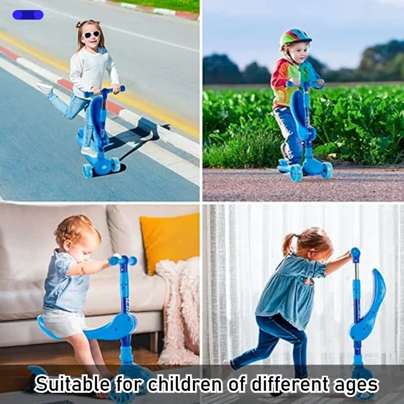 2-in-1 Kids Kick Scooter with  – обзор и цена Kids Outdoor Lights