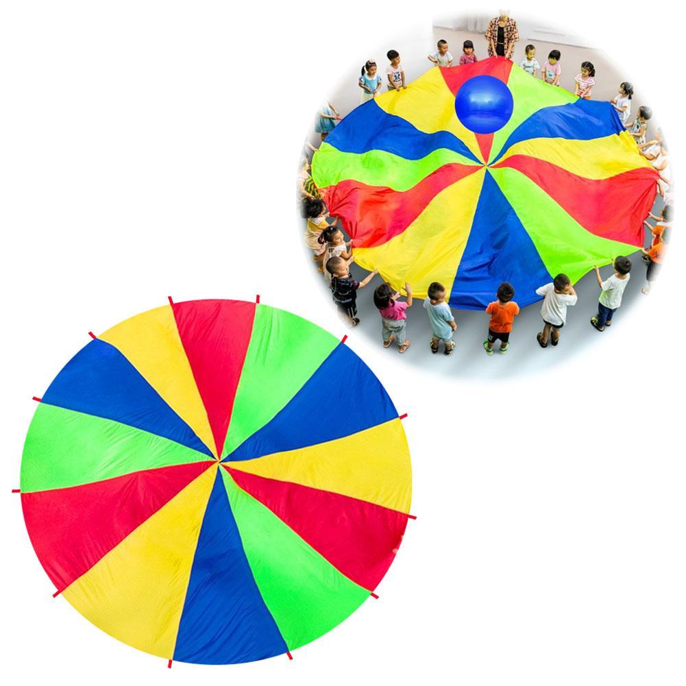 Rainbow Parachute Umbrella 2-6 – обзор и цена Kids Outdoor Umbrella