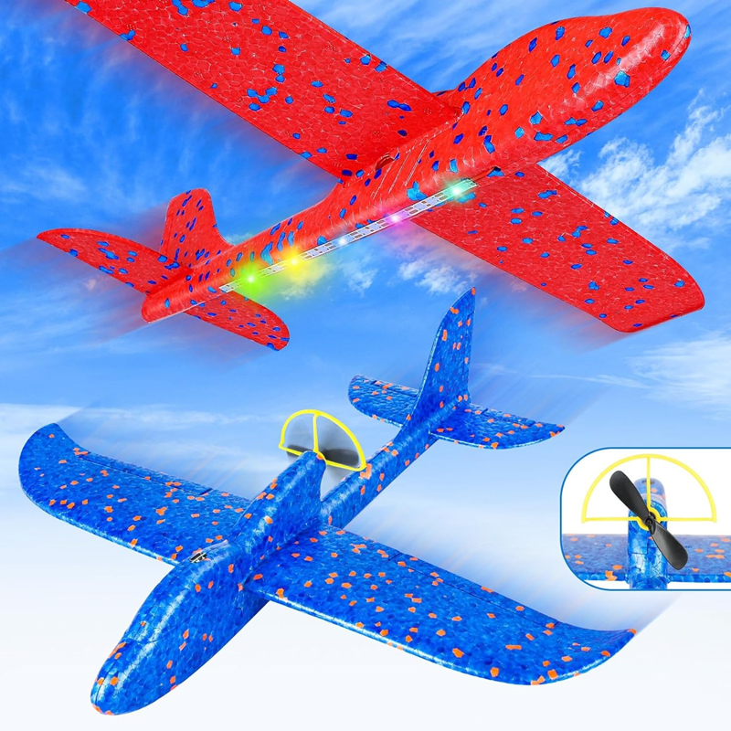 Electric Foam Plane Glider Han – обзор и цена Kids Outdoor Lights