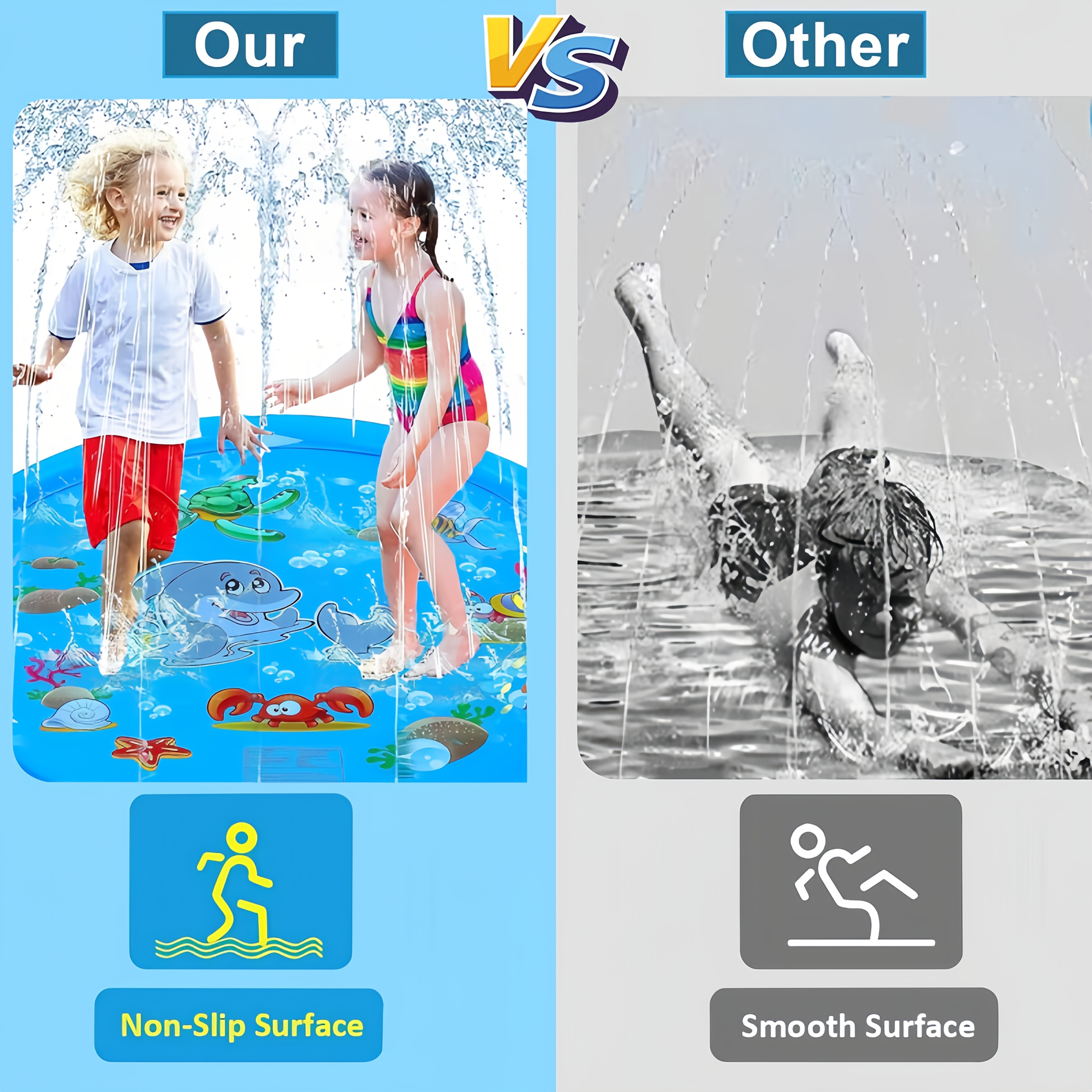PVC Inflatable Splash Pad Spri – обзор и цена Kids Outdoor Playground