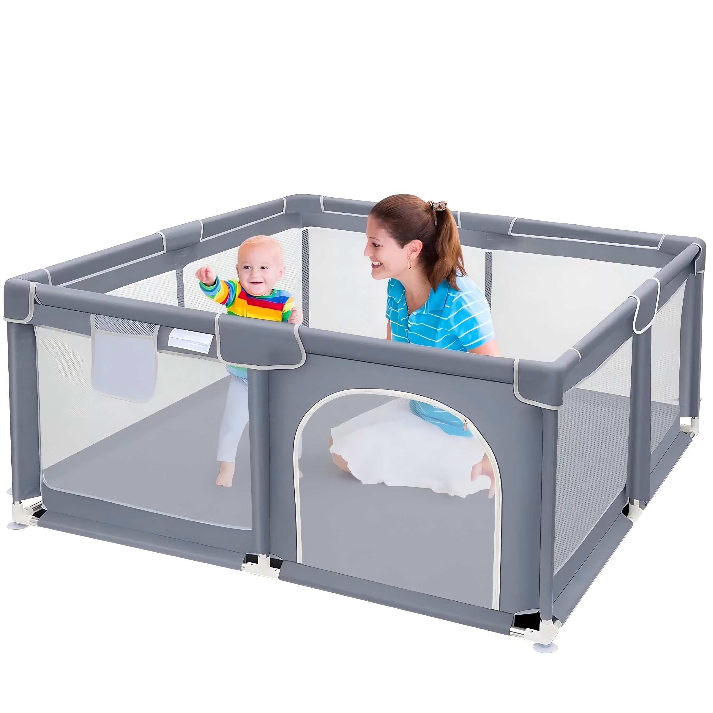 Baby Playpen, Extra Large Play – обзор и цена Kids Outdoor Fence