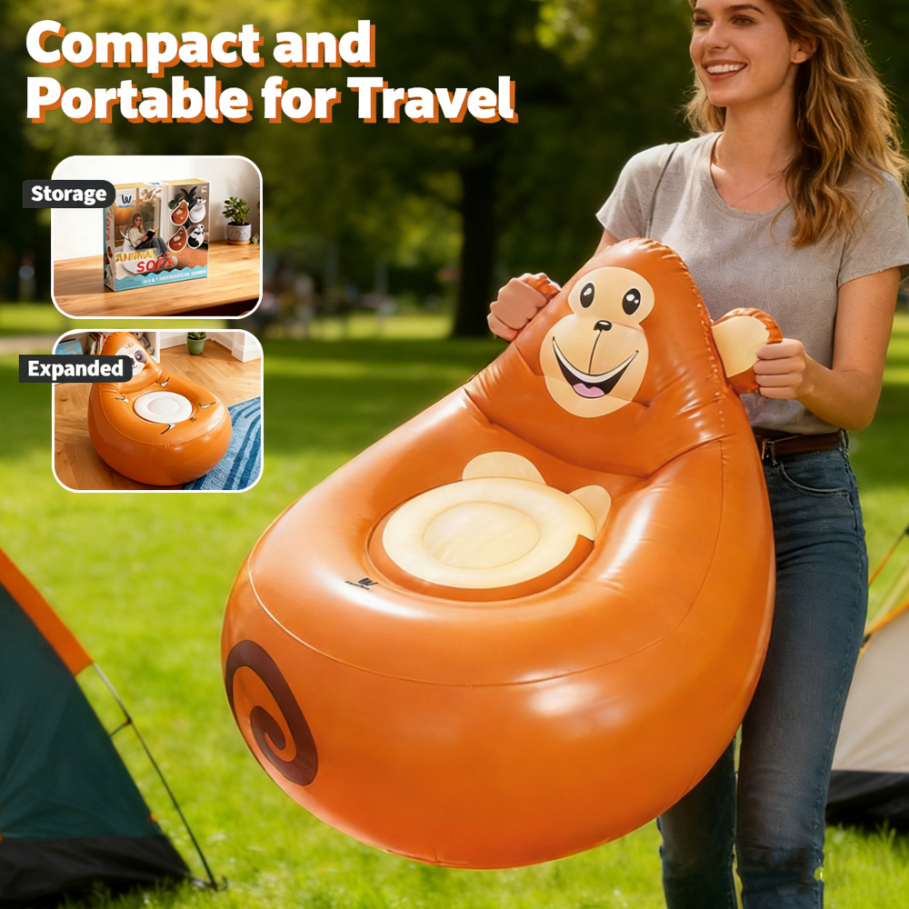 Cartoon Kids PVC Inflatable So – обзор и цена Kids Outdoor Foldable Chair