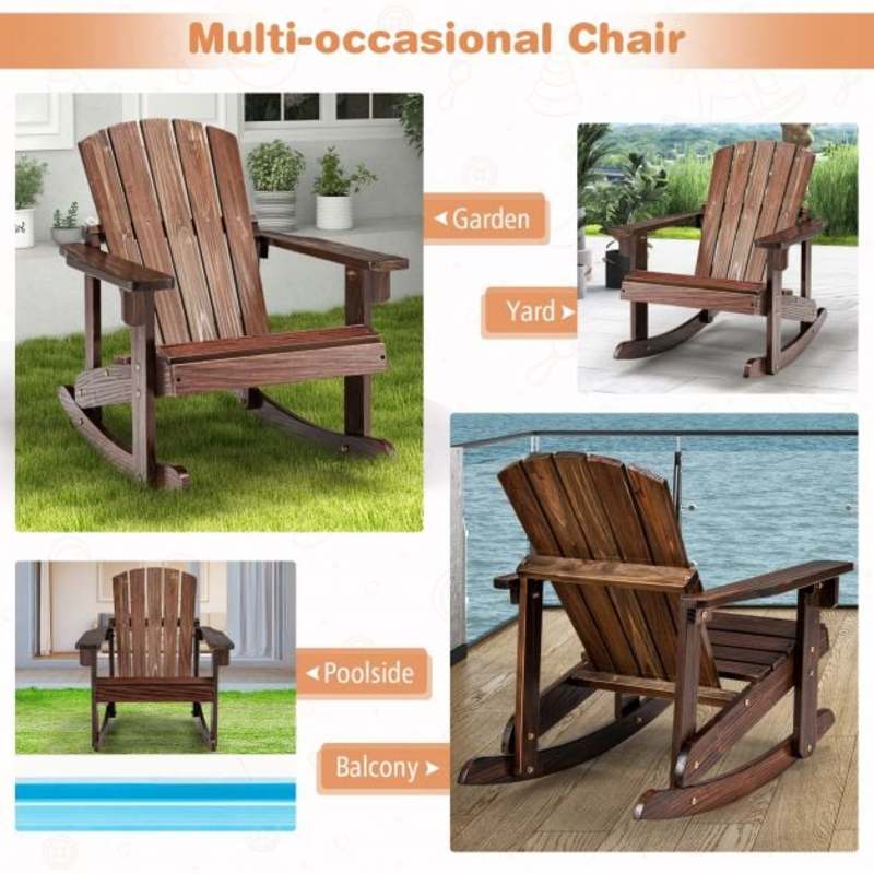 Outdoor Wooden Kid Adirondack  – обзор и цена Kids Outdoor Adirondack Chair