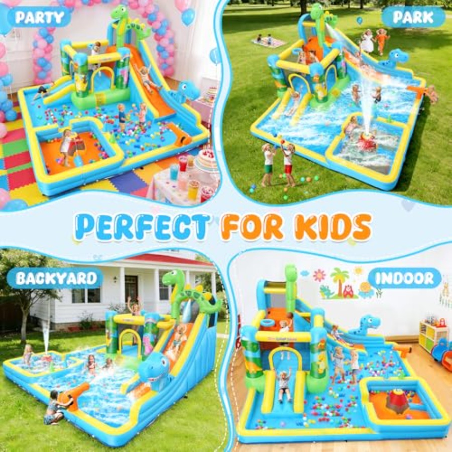 Outdoor backyard inflatable wa – обзор и цена Kids Outdoor Water Slide
