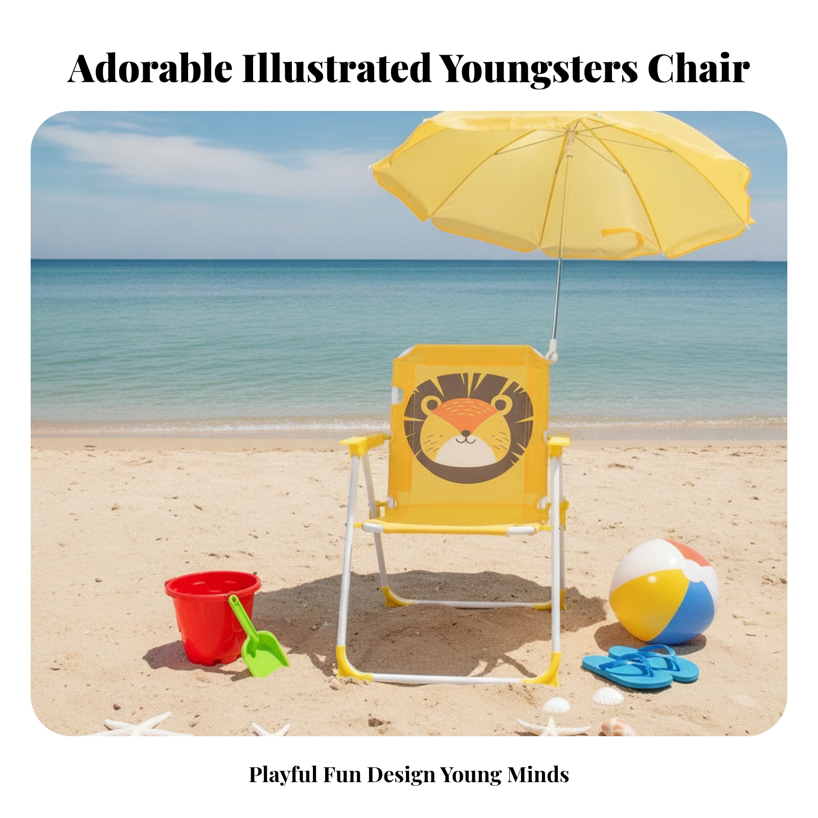 Kids Beach Chair with Umbrella – обзор и цена Kids Outdoor Umbrella