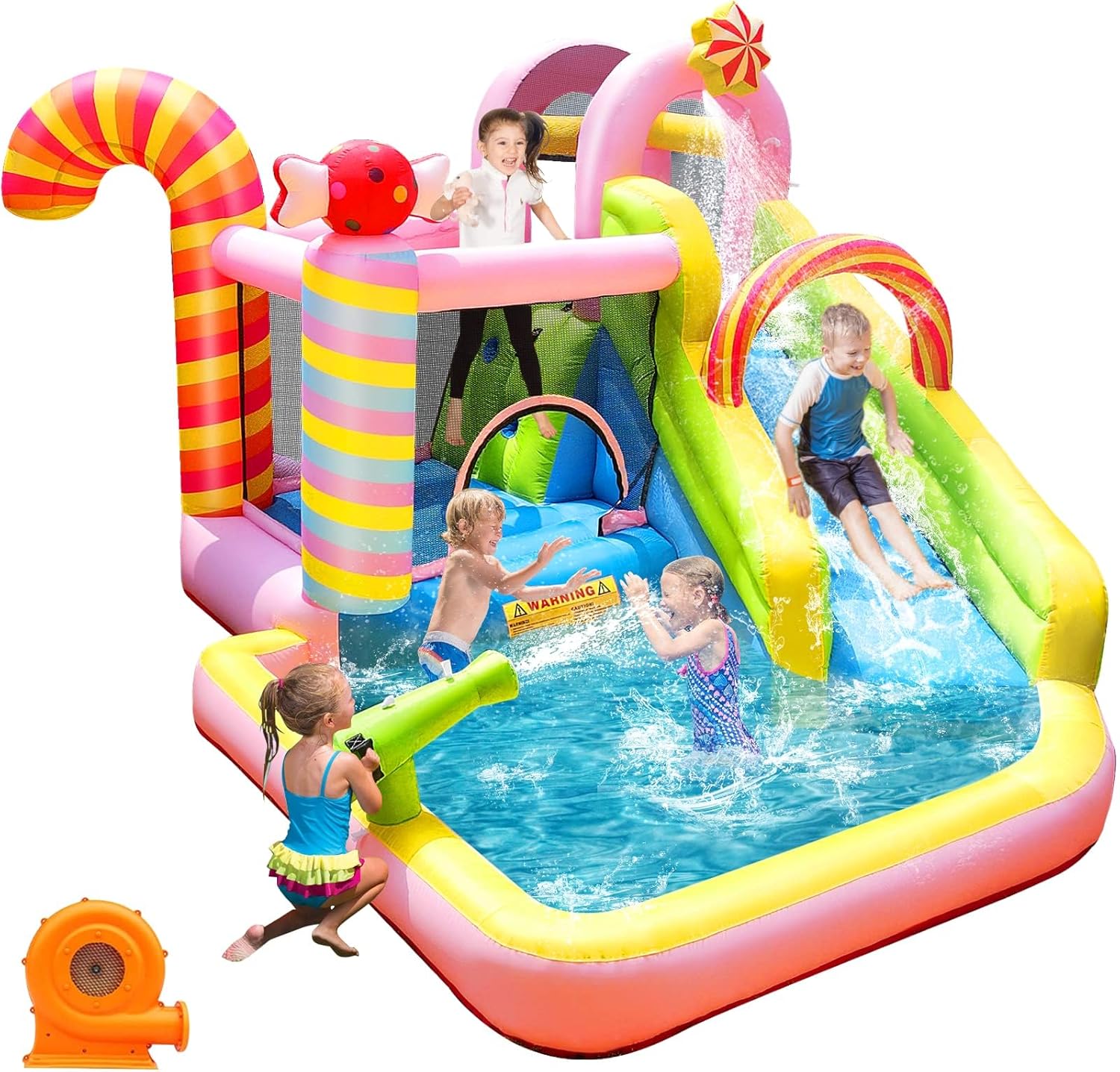 Kids Inflatable Water Slide Bo – обзор и цена Kids Outdoor Water Slide