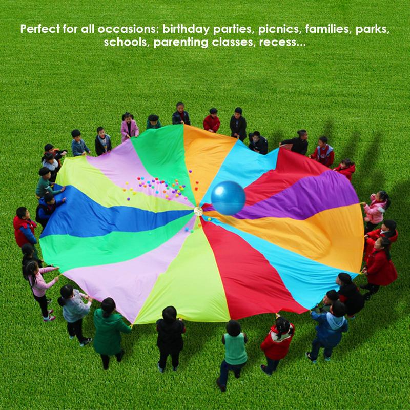 Rainbow Parachute For Kids Spo – обзор и цена Kids Outdoor Umbrella