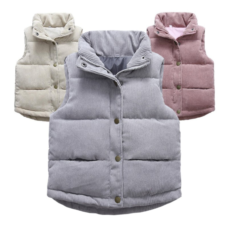 Kids Boys Girls Corduroy Vests – обзор и цена Kids Outdoor Jacket