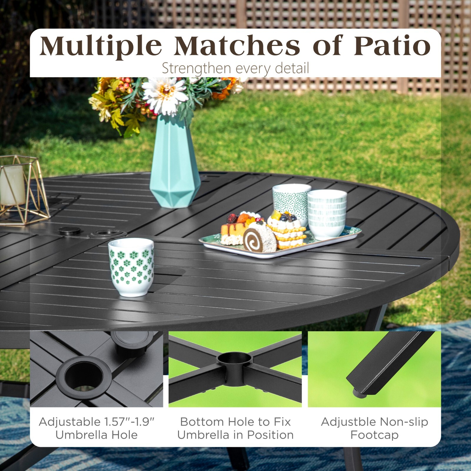 7Piece Outdoor Table Chairs Se – обзор и цена Kids Outdoor Table And Chairs With Umbrella