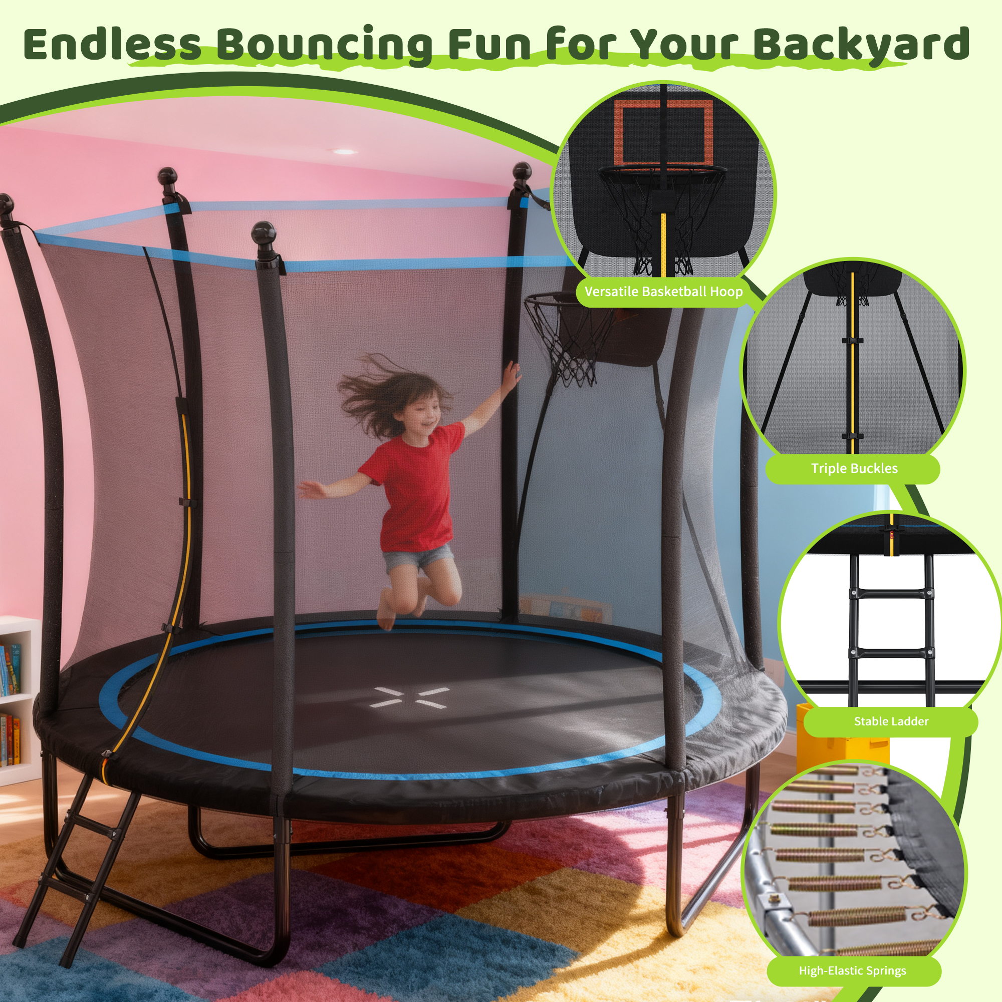 Kids Outdoor Playset Durable B – обзор и цена Kids Outdoor Yard Equipment