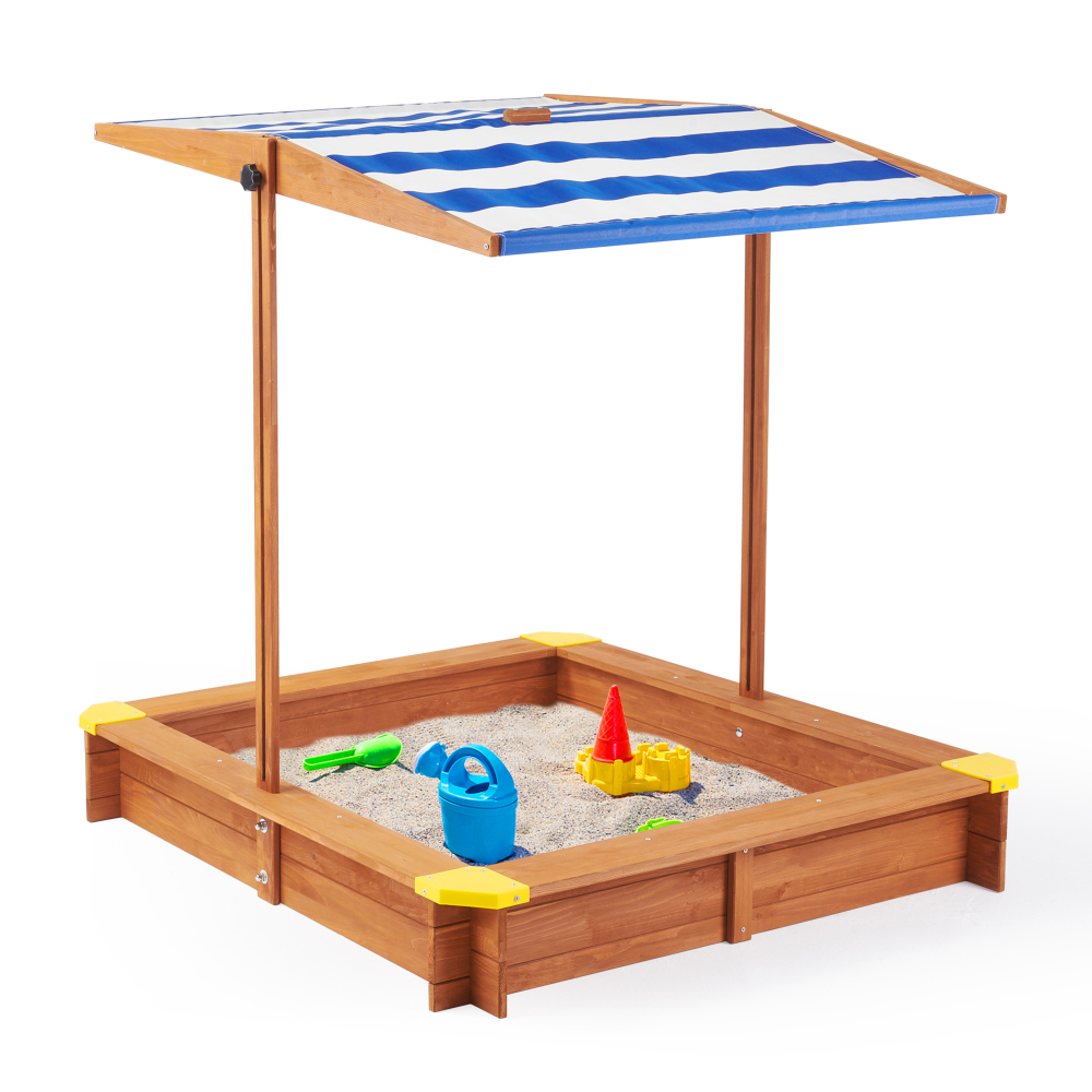Wooden Kids Picnic Table, Sand – обзор и цена Kids Outdoor Umbrella