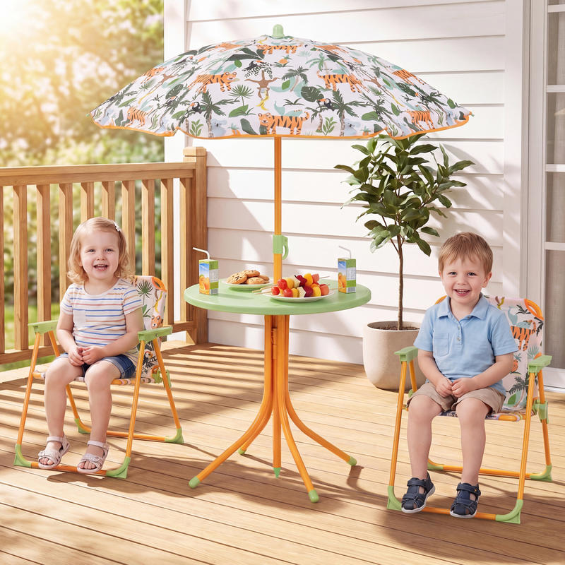 Kids Outdoor Table and Chair S – обзор и цена Kids Outdoor Table And Chairs With Umbrella