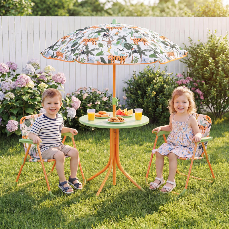 Kids Outdoor Table and Chair S – обзор и цена Kids Outdoor Table And Chairs With Umbrella