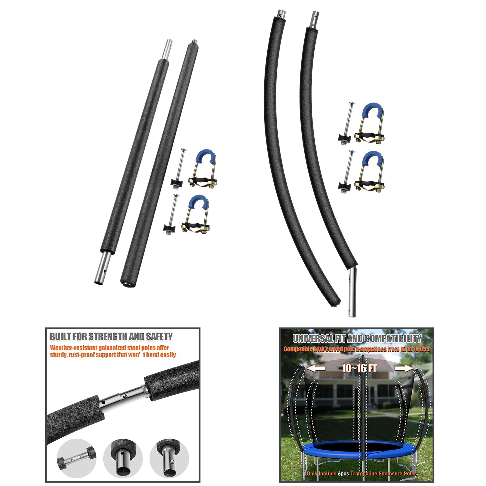 Two Section Trampoline Poles w – обзор и цена Kids Outdoor Trampoline