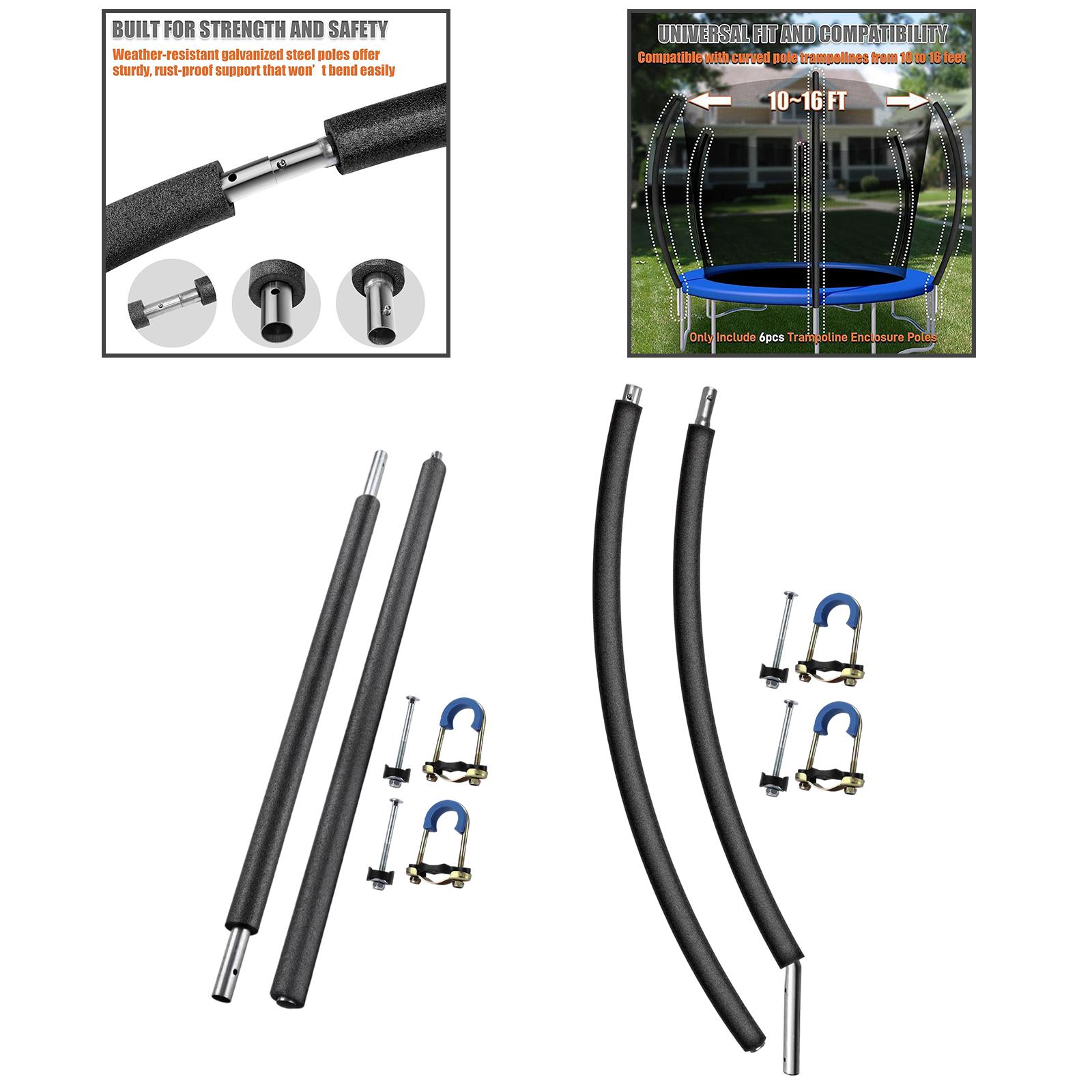 Two Section Trampoline Poles w – обзор и цена Kids Outdoor Trampoline