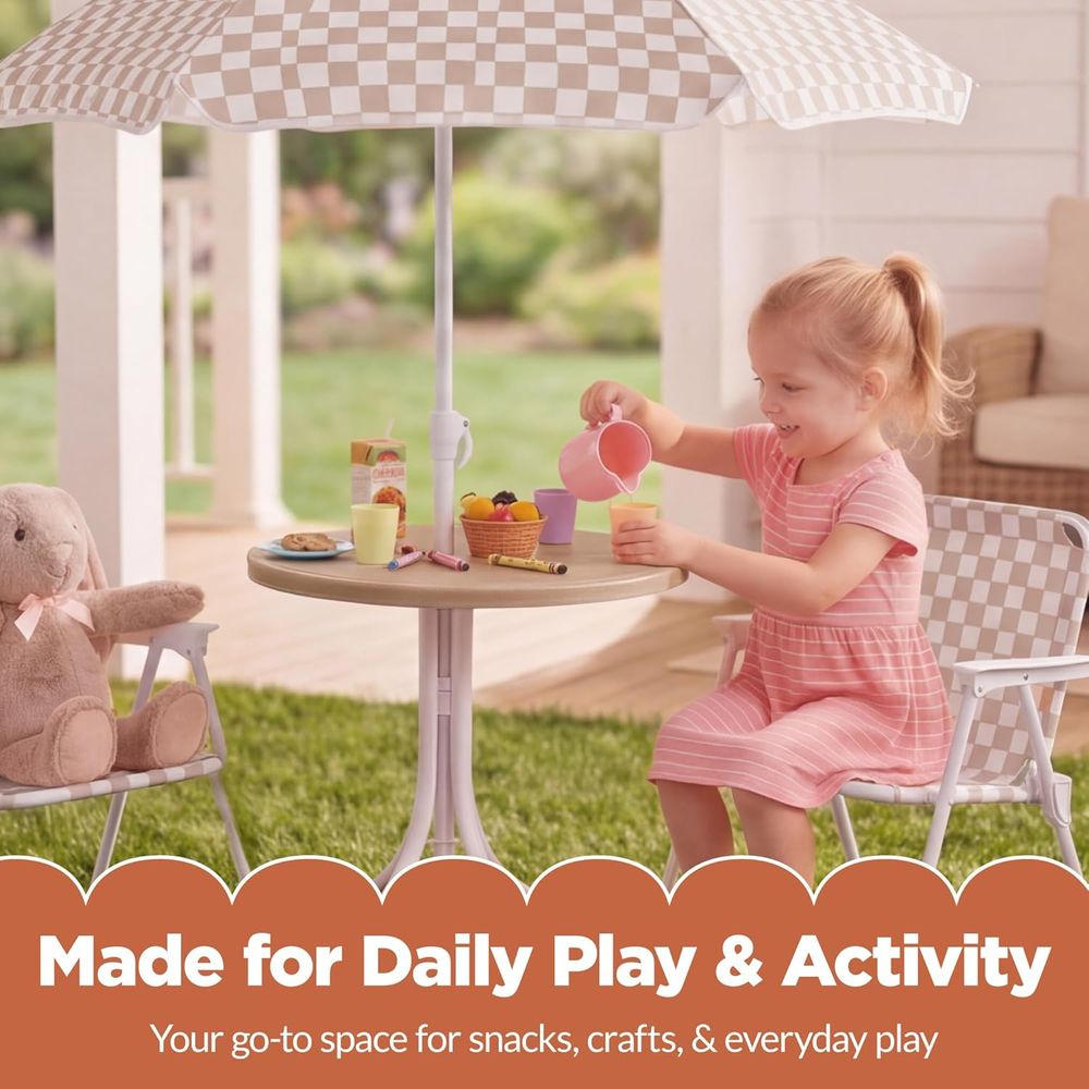 Kids Picnic Table and Chair Se – обзор и цена Kids Outdoor Table With Umbrella
