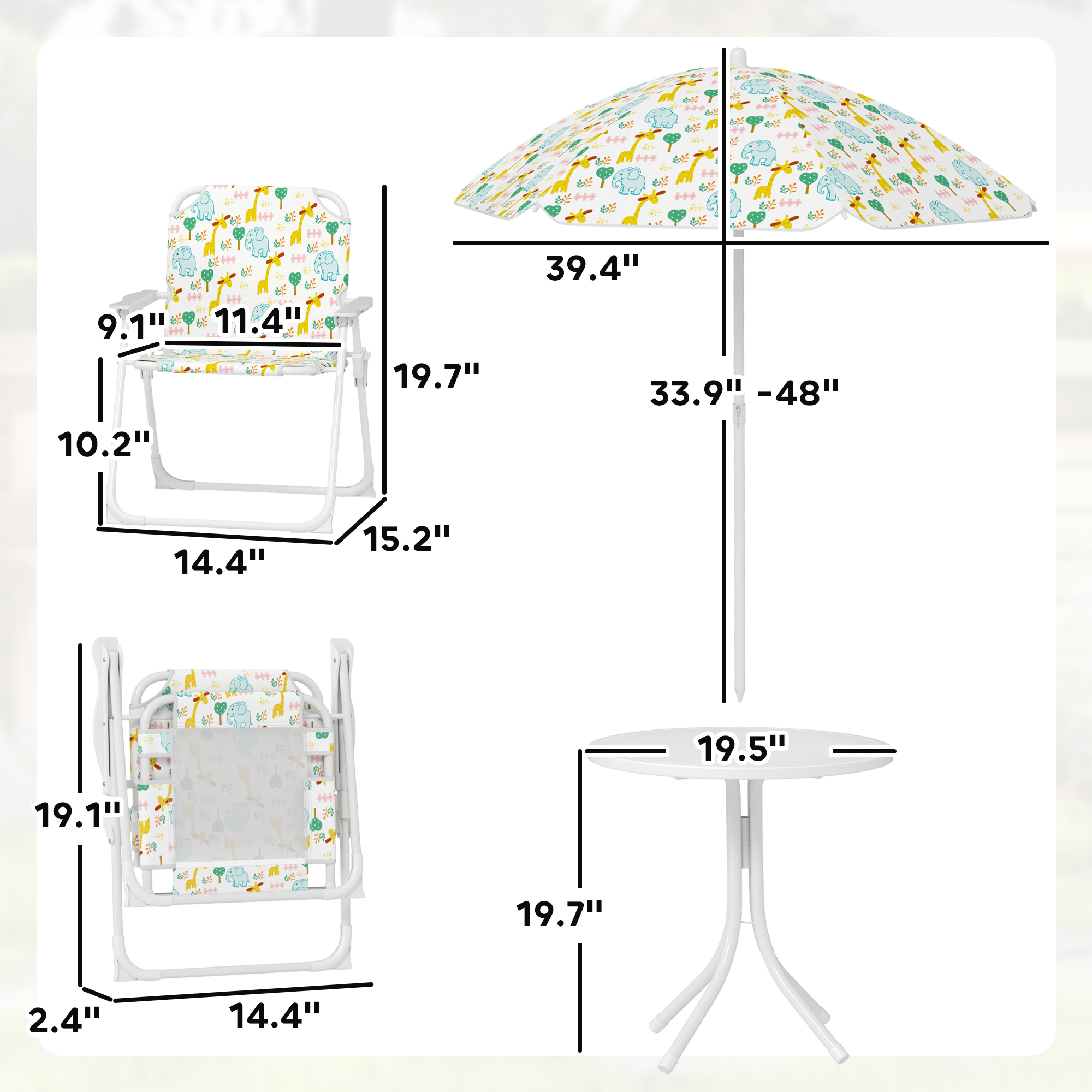 Kids Picnic Table and Chair Se – обзор и цена Kids Outdoor Table And Chairs With Umbrella