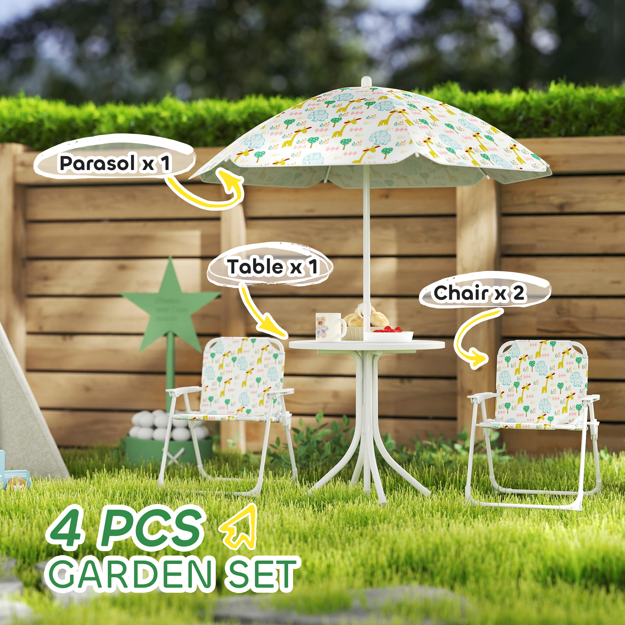 Kids Picnic Table and Chair Se – обзор и цена Kids Outdoor Table And Chairs With Umbrella