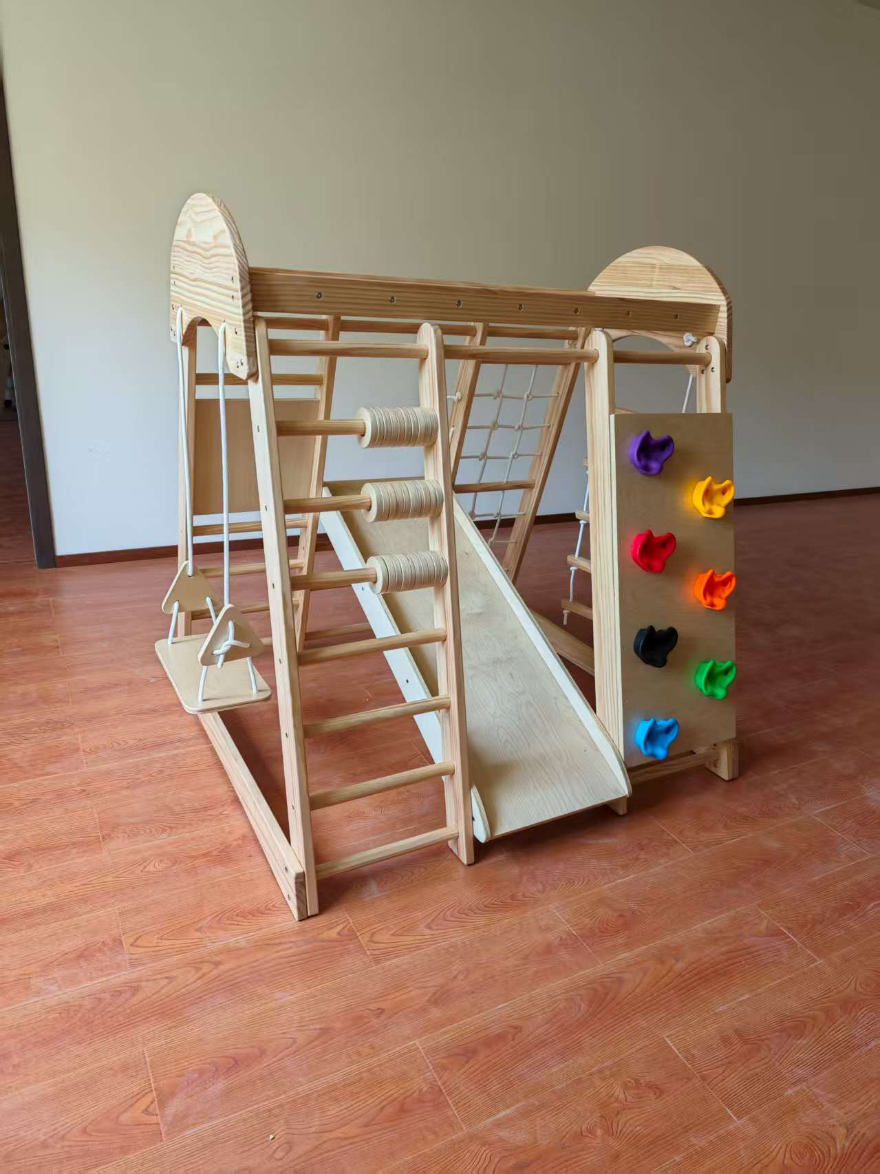 Wooden Kids Climbing Frame Lad – обзор и цена Kids Outdoor Playground