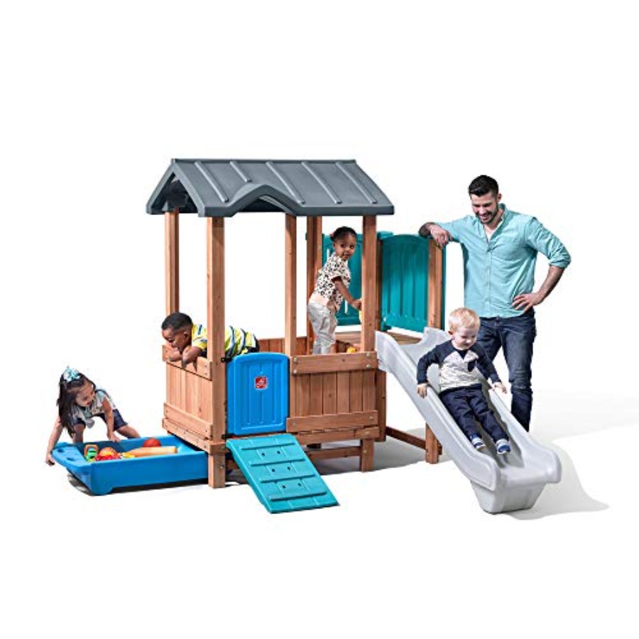 Woodland Adventure Playhouse & – обзор и цена Kids Outdoor Playground