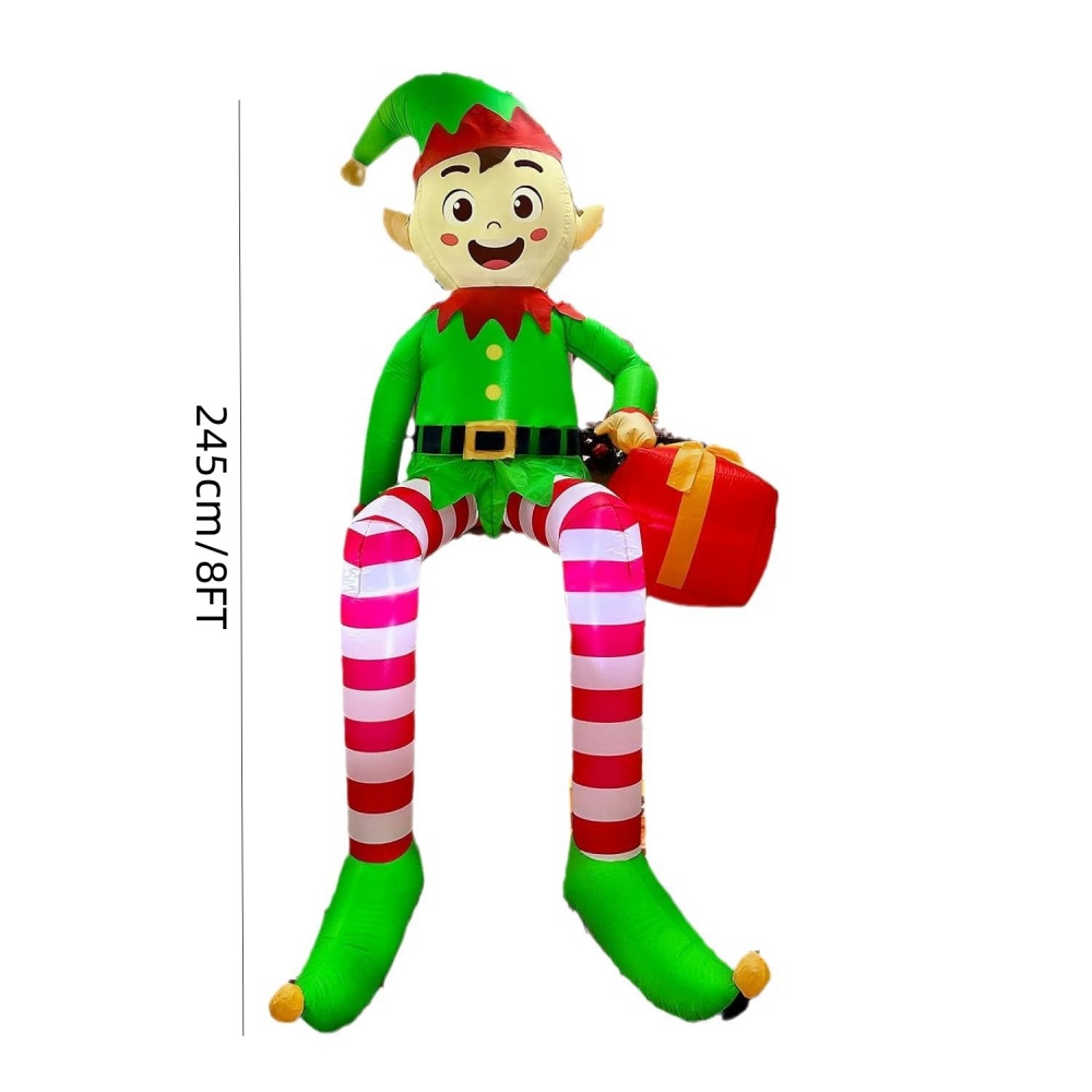8FT Christmas Inflatables Sitt – обзор и цена Kids Outdoor Lights