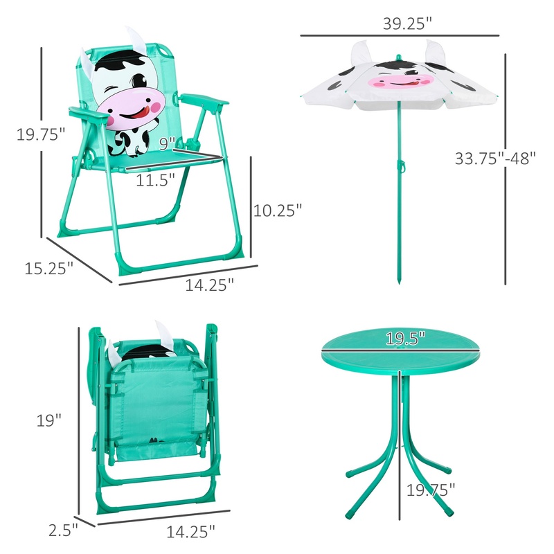 Outdoor Folding Kids Table and – обзор и цена Kids Outdoor Umbrella