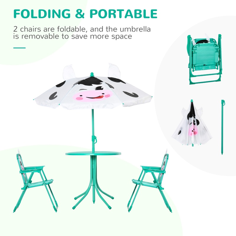 Outdoor Folding Kids Table and – обзор и цена Kids Outdoor Umbrella