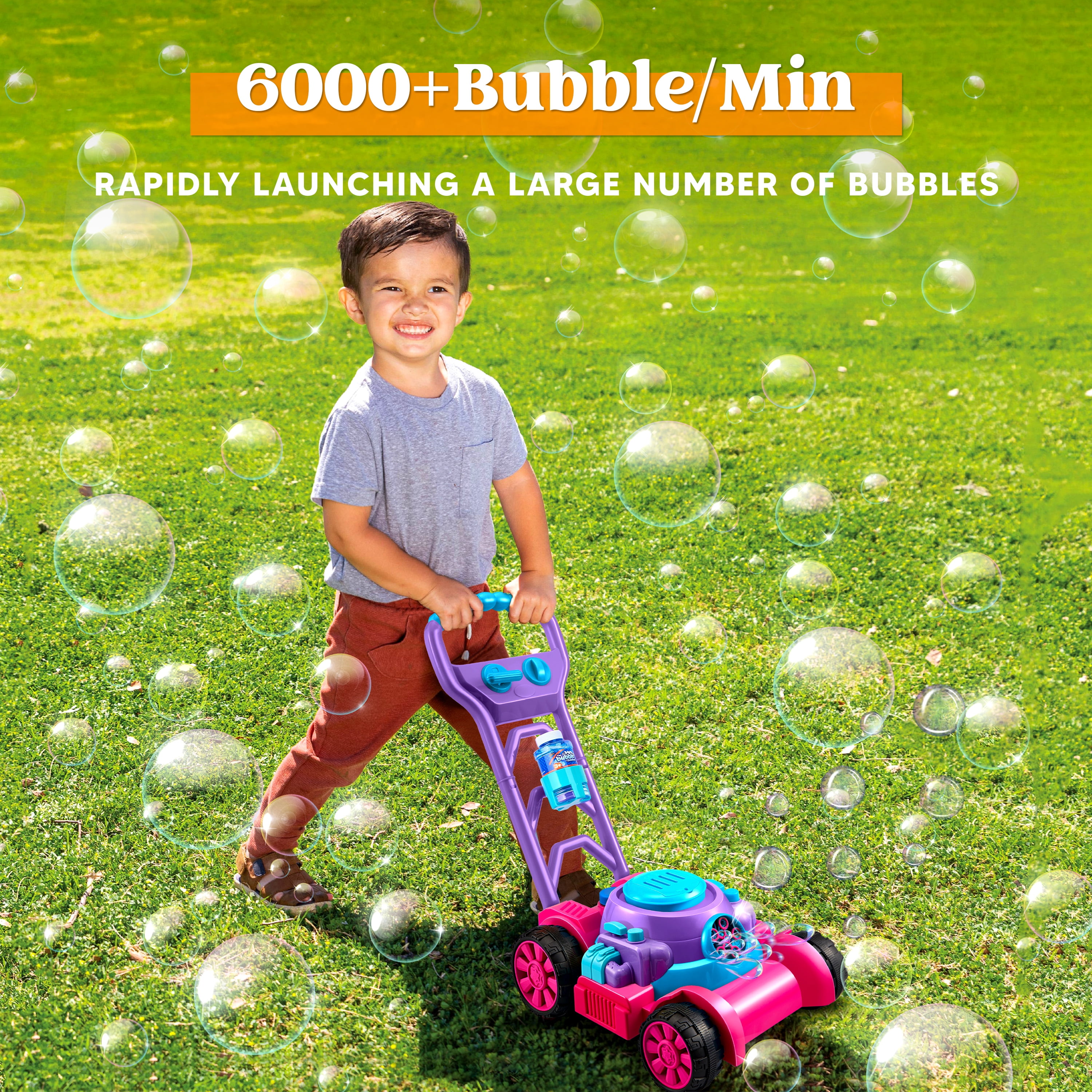 JOYFY Bubble Lawn Mower Bubble – обзор и цена Kids Outdoor Lawn Mower