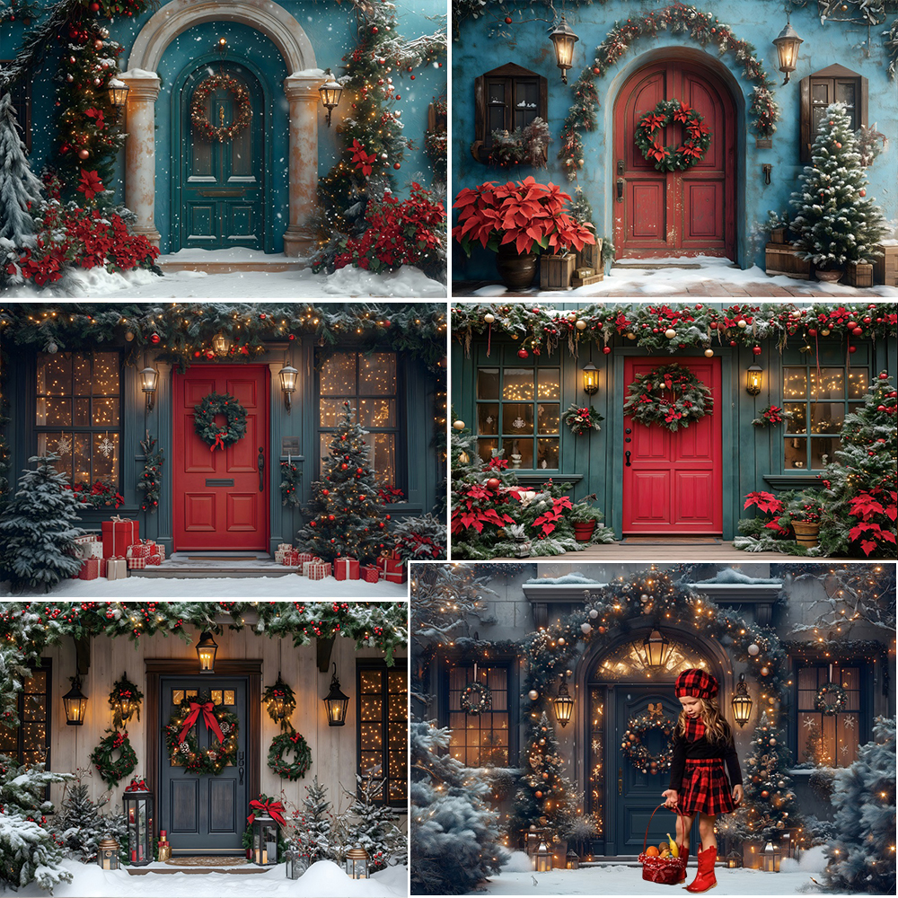 Christmas Backdrop for Photogr – обзор и цена Kids Outdoor Xmas Gifts