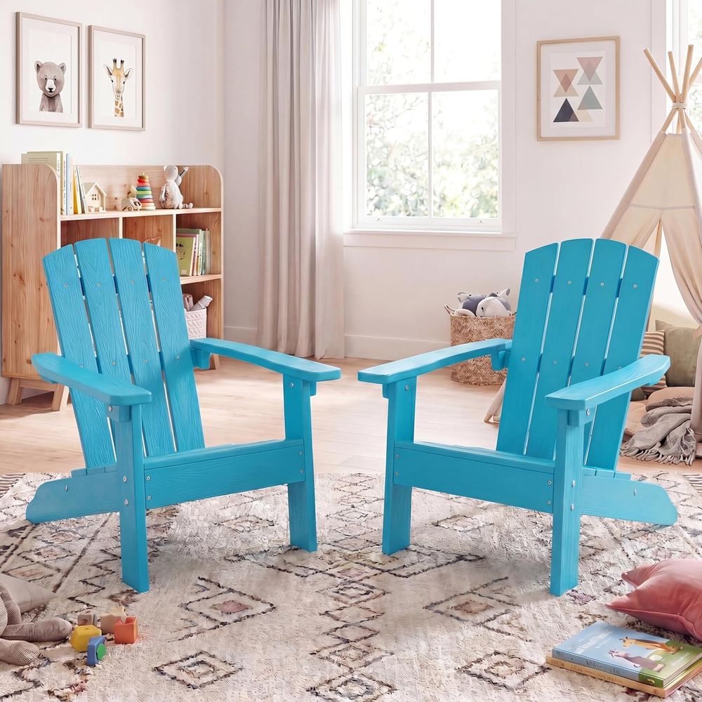 Kids Adirondack Chair, All-Wea – обзор и цена Kids Outdoor Adirondack Chair
