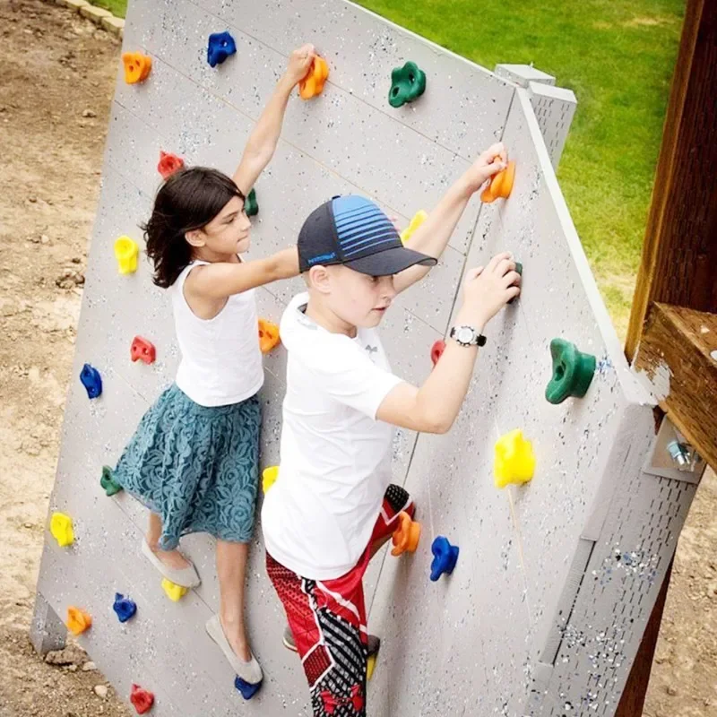Children Wood Wall Climbing St – обзор и цена Kids Outdoor Jungle Gym