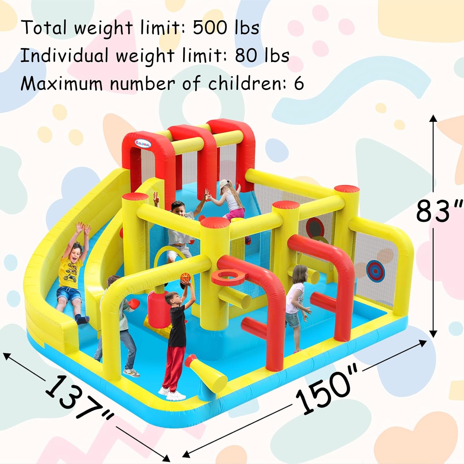 Kids Inflatable Water Slide Bo – обзор и цена Kids Outdoor Water Slide