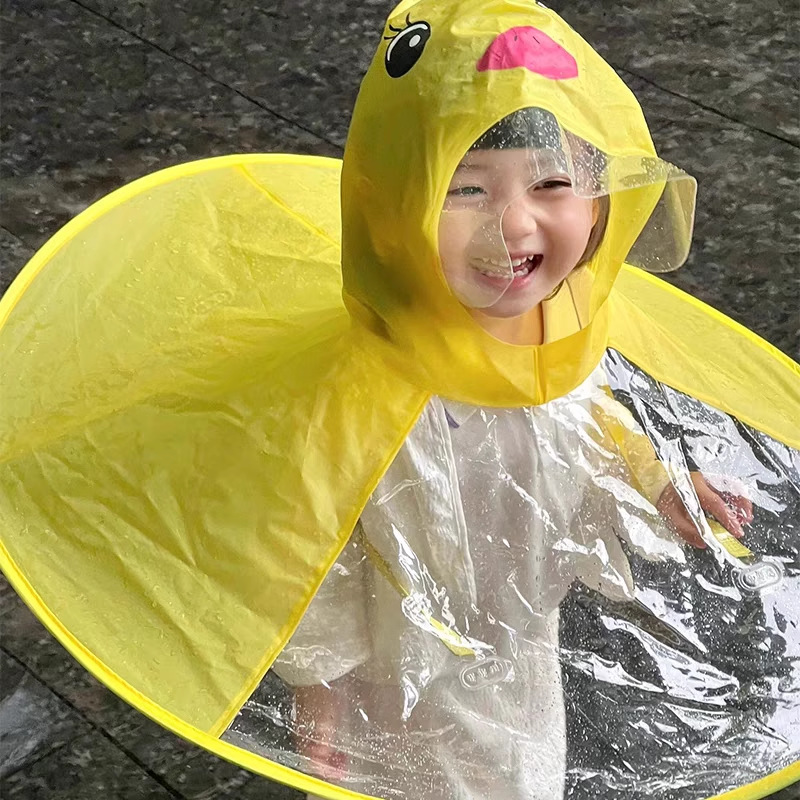 Kids UFO Raincoat Duck Hooded  – обзор и цена Kids Outdoor Umbrella