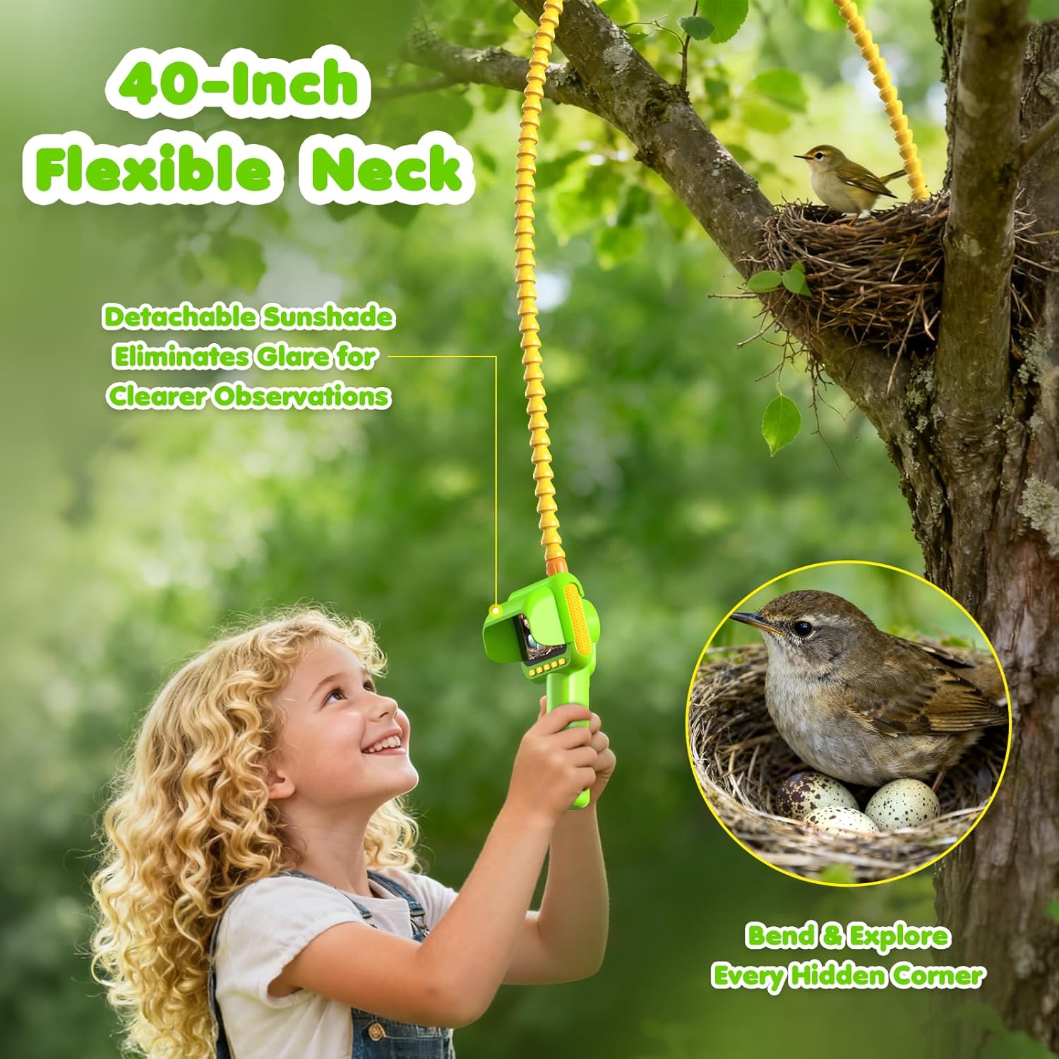 Endoscope for Kids, Borescope  – обзор и цена Kids Outdoor Lights