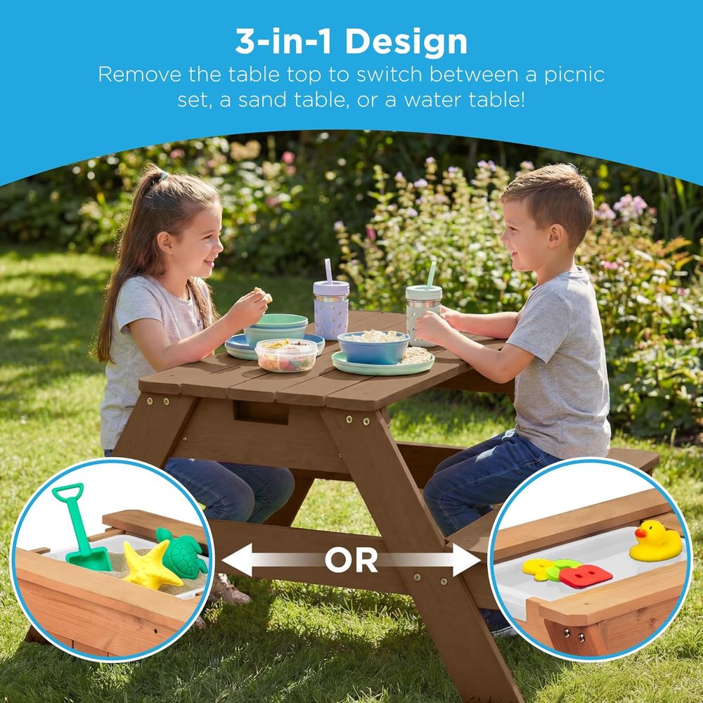 Kids Picnic Table with Umbrell – обзор и цена Kids Outdoor Umbrella