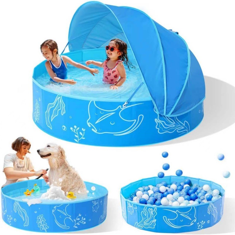 Foldable Kids Frame Pool Sun S – обзор и цена Kids Outdoor Teepee