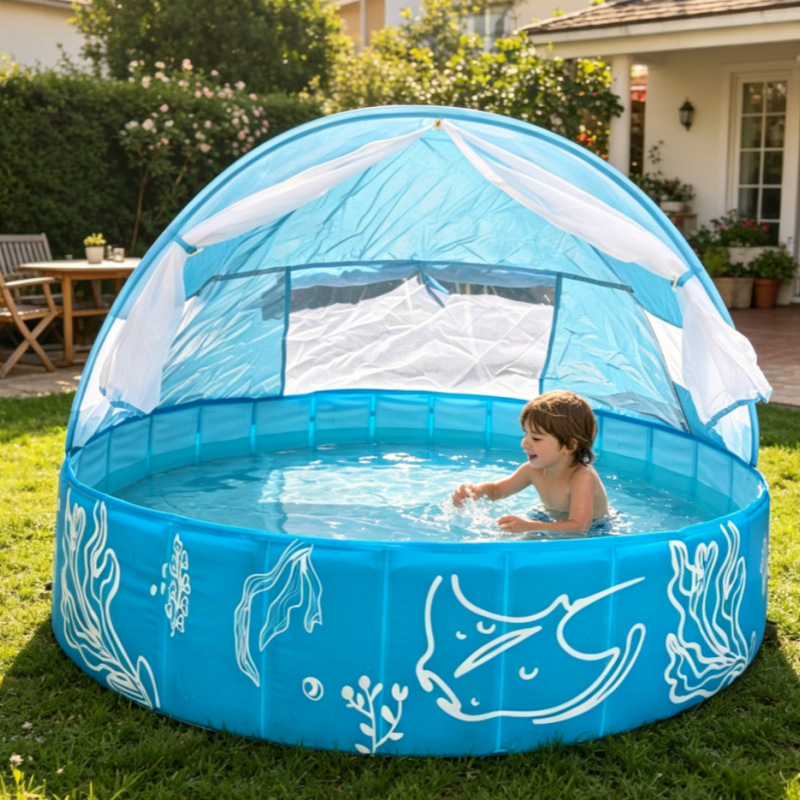 Foldable Kids Frame Pool Sun S – обзор и цена Kids Outdoor Teepee